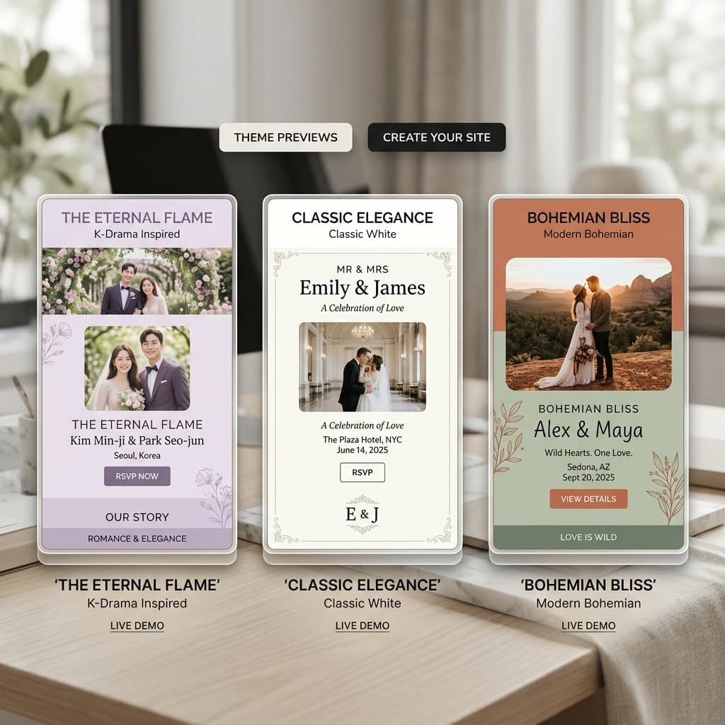 Wedding Theme Previews